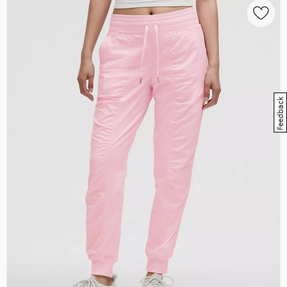 lululemon athletica Pink Mid-Rise Jogger